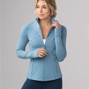 Lululemon Define Women’s Sz 12 Jacket Seascape Blue  Very Nice Quality